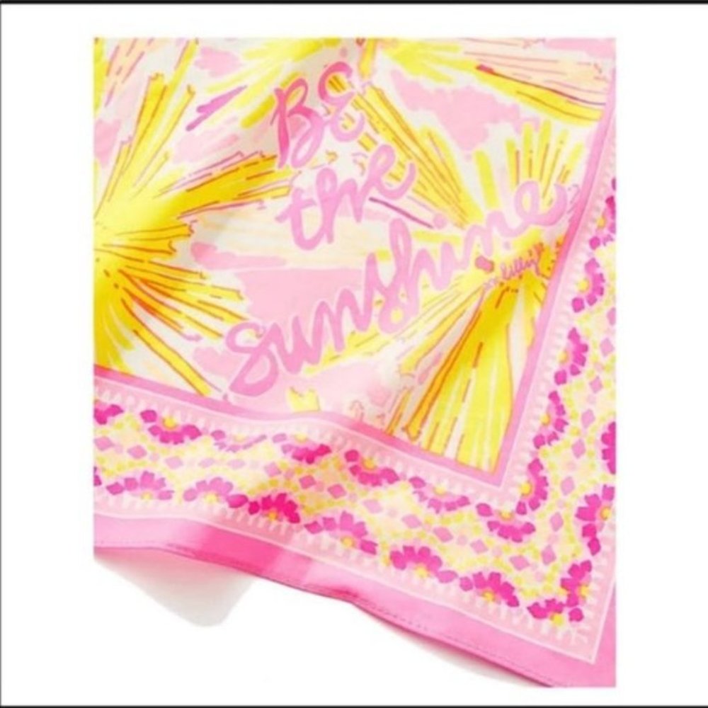 Lilly Pulitzer Be The Sunshine Engineered Scarf